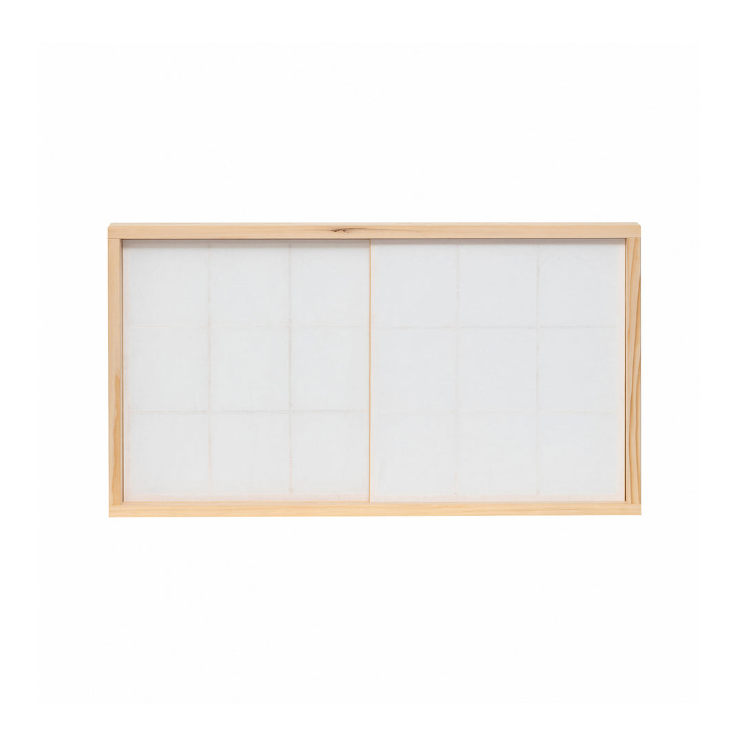 障子室内窓 枠付（H550mm×W1000mm） | 高級木製建具通販の障子.com
